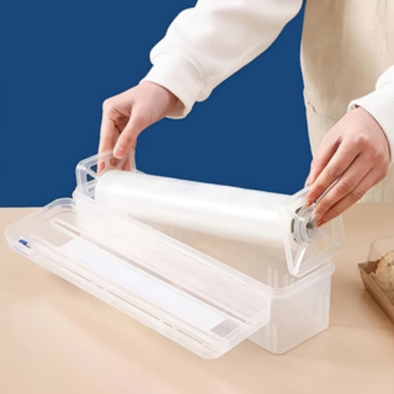 Portion Control Container - Pojemnik na folię rozciągliwą, wygodny uchwyt
