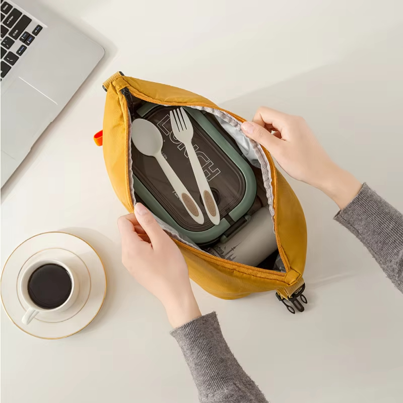 Food Storage Aluminum - 1 szt. Torba na lunch izolowana,