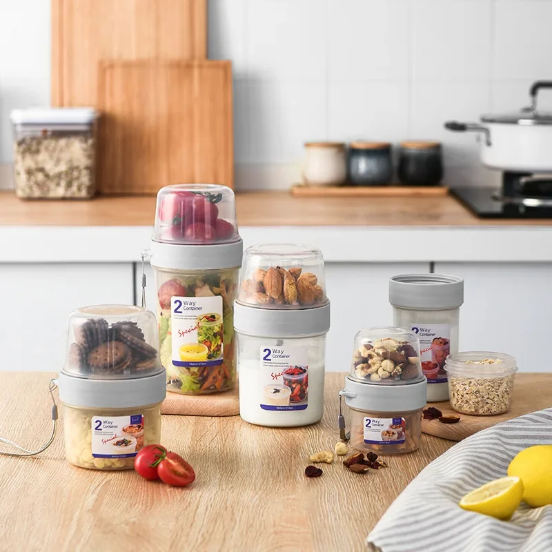 Food Storage Kits - Śniadanie Owsianka Kaszka Orzechy Jogurt Sałatka