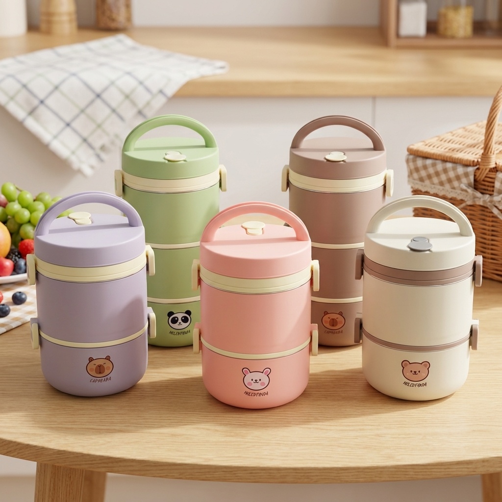 Food Storage Kits - Zestaw termiczny do lunchu ze stali