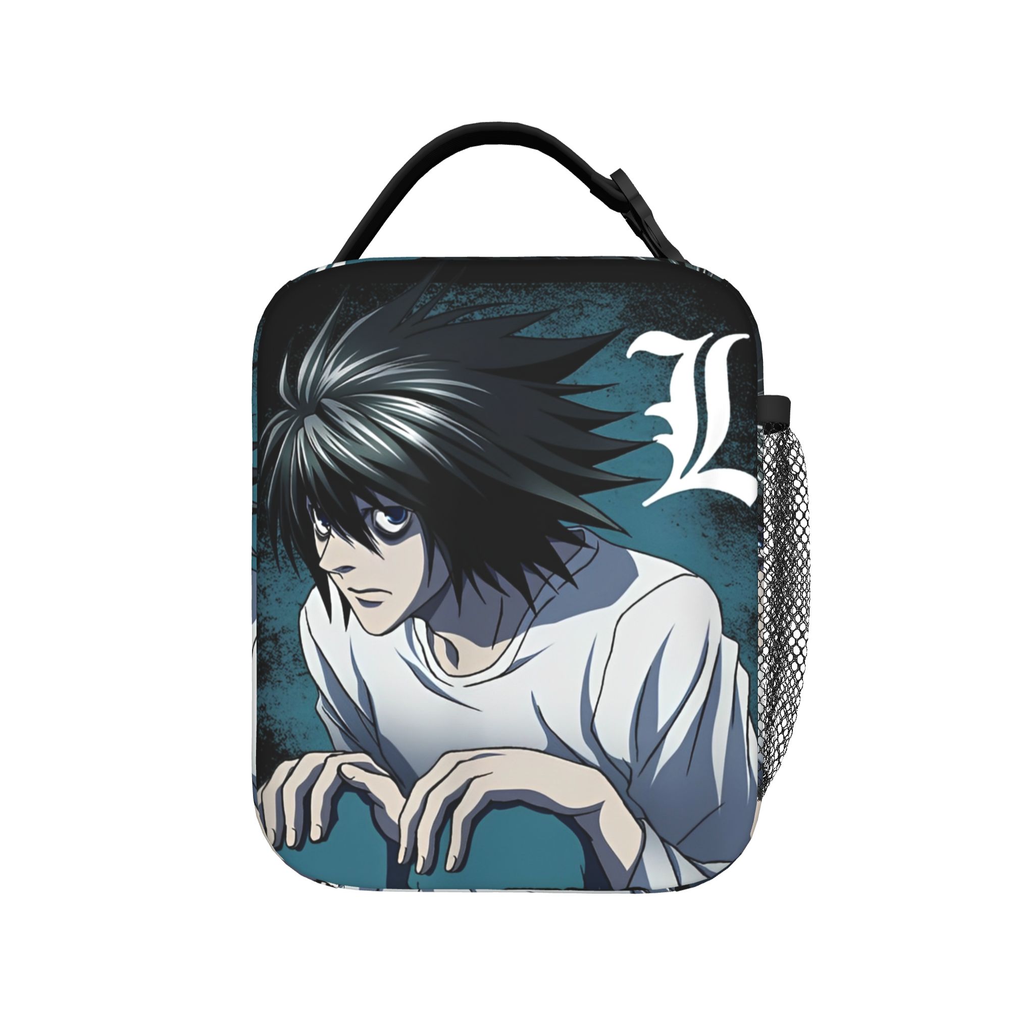 Food Storage Notes - Death Note L Crouching Izolowana Torba