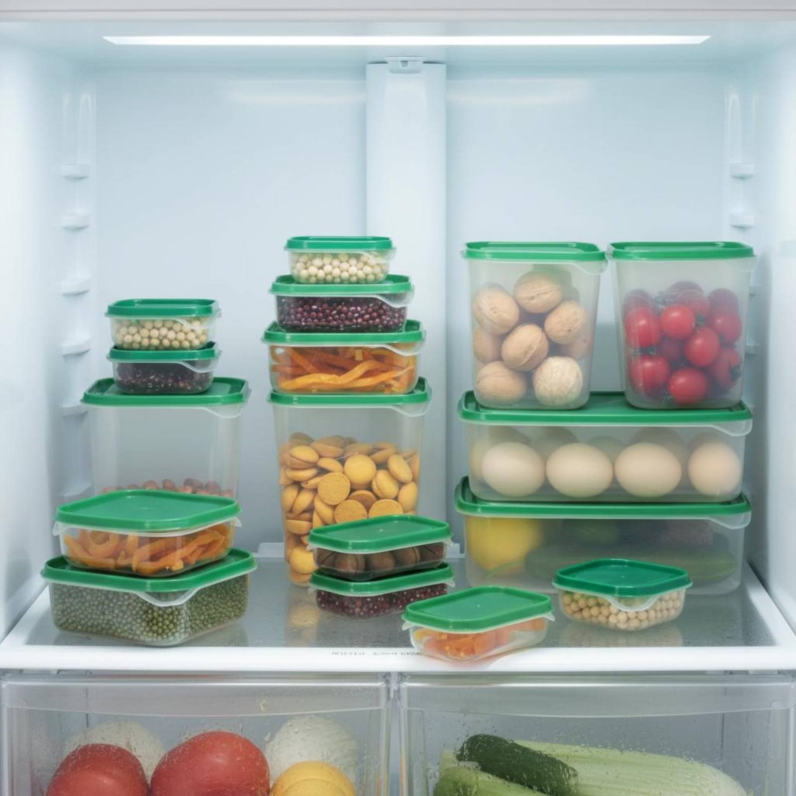 17-częściowy zestaw pojemników – Food Storage Plastic Container recenzja i cena