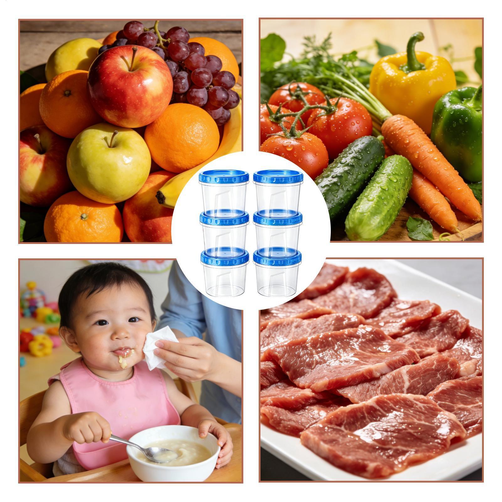 Pojemniki do zamrażarki do prz – Food Storage Plastic Container recenzja i cena