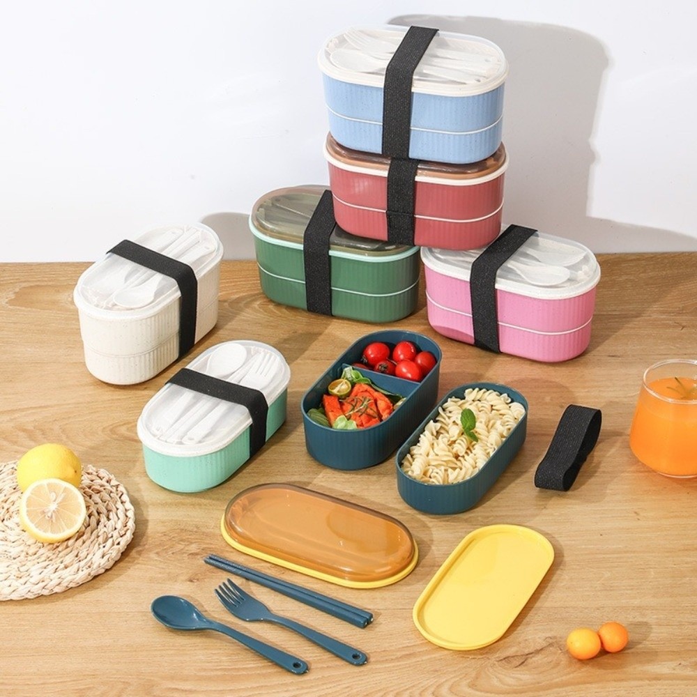 Przenośny dwuwarstwowy pojemni – Food Storage Kits recenzja i cena