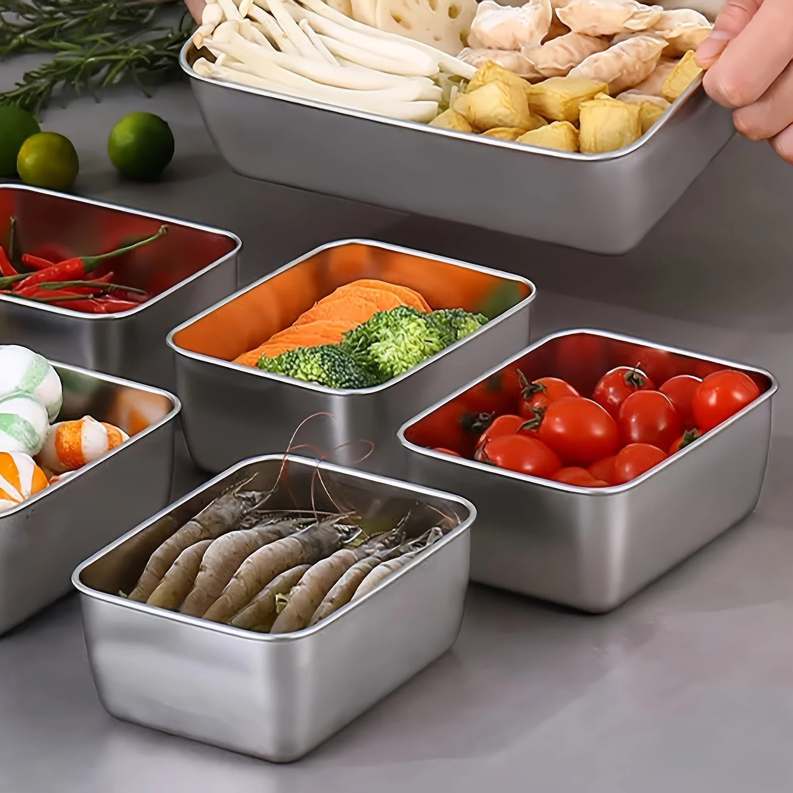 Zestaw pojemników na żywność z – Food Storage Aluminum recenzja i cena