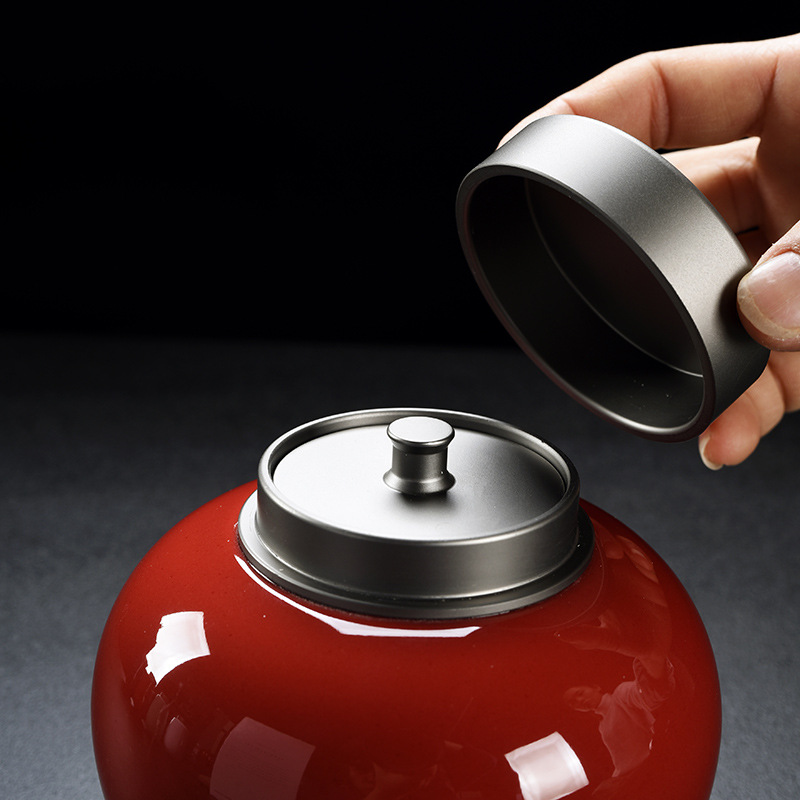 Dwupoziomowy pojemnik na herba – Food Storage Aluminum recenzja i cena