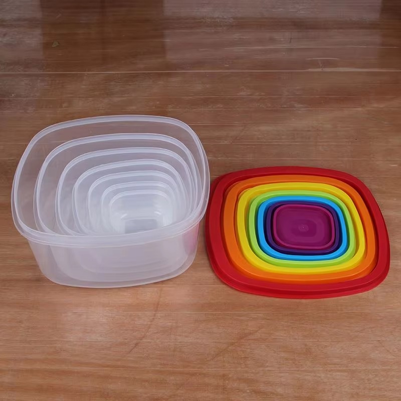 Rainbow 7-częściowy plastikowy – Food Storage And Container recenzja i cena