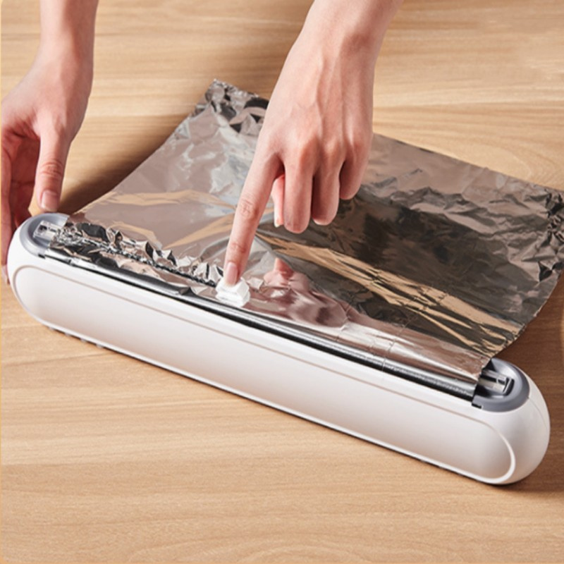 Pudełko do cięcia folii spożyw – Food Storage Aluminum recenzja i cena