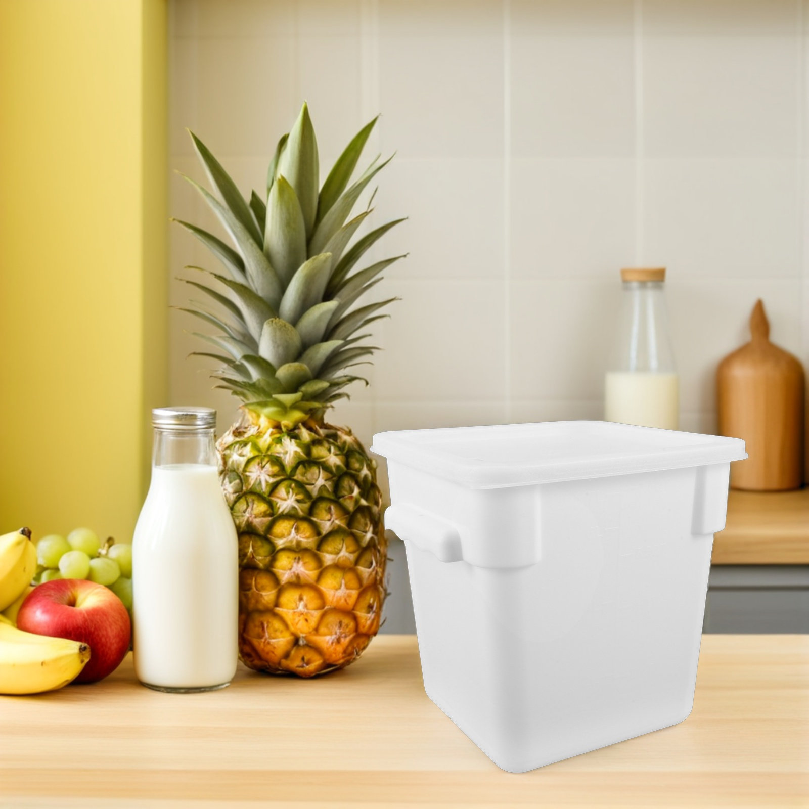 Kwadratowy plastikowy pojemnik – Food Storage Plastic Container recenzja i cena