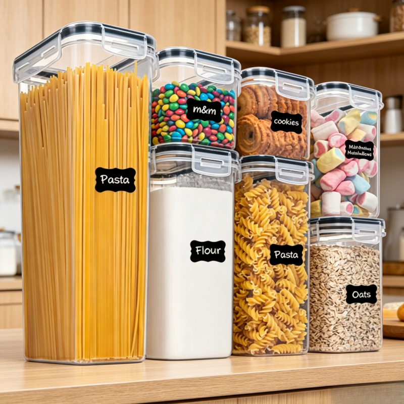 7-częściowy zestaw pojemników  – Food Storage Kits recenzja i cena