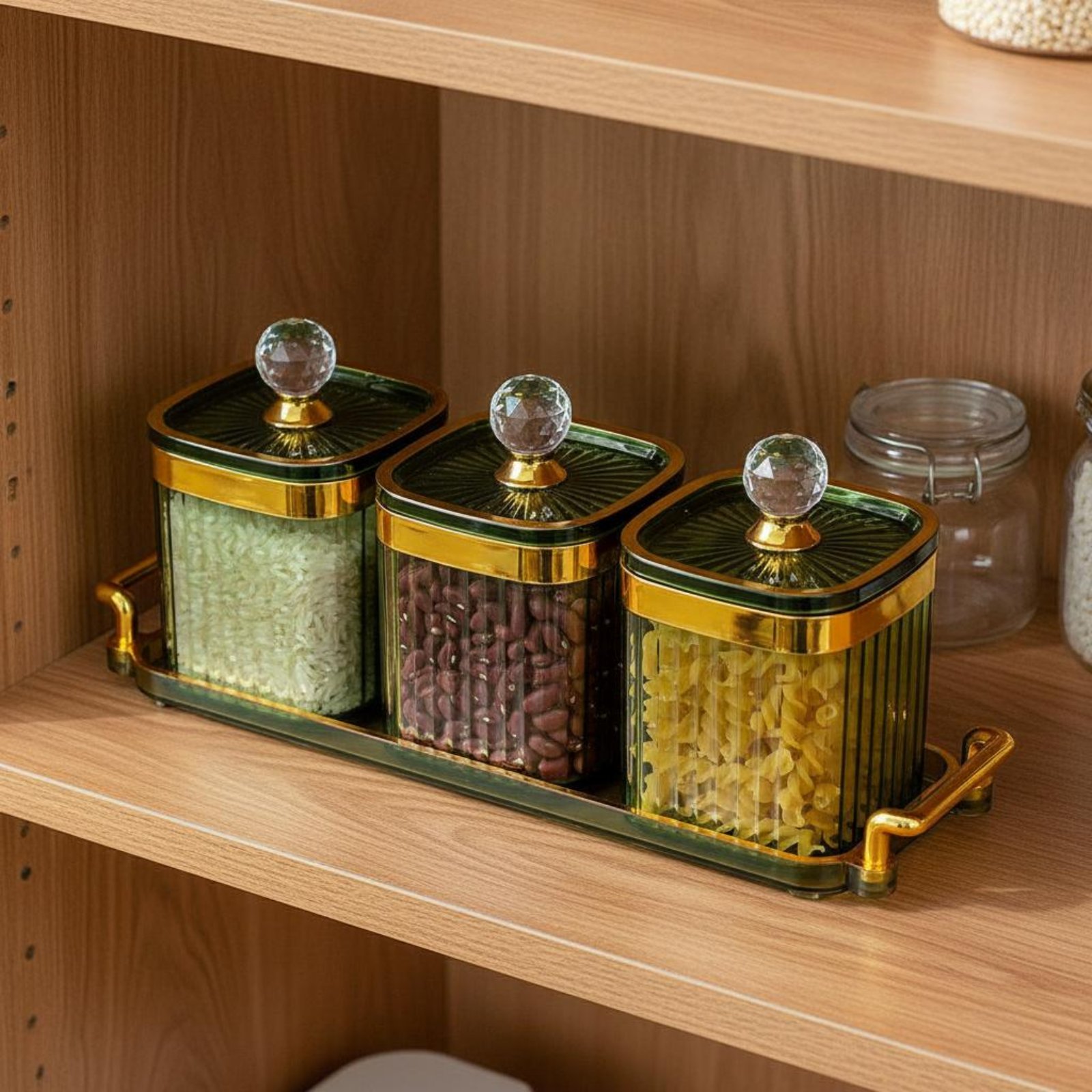 Dekoracyjny zestaw pojemników  – Food Storage Containers Set recenzja i cena
