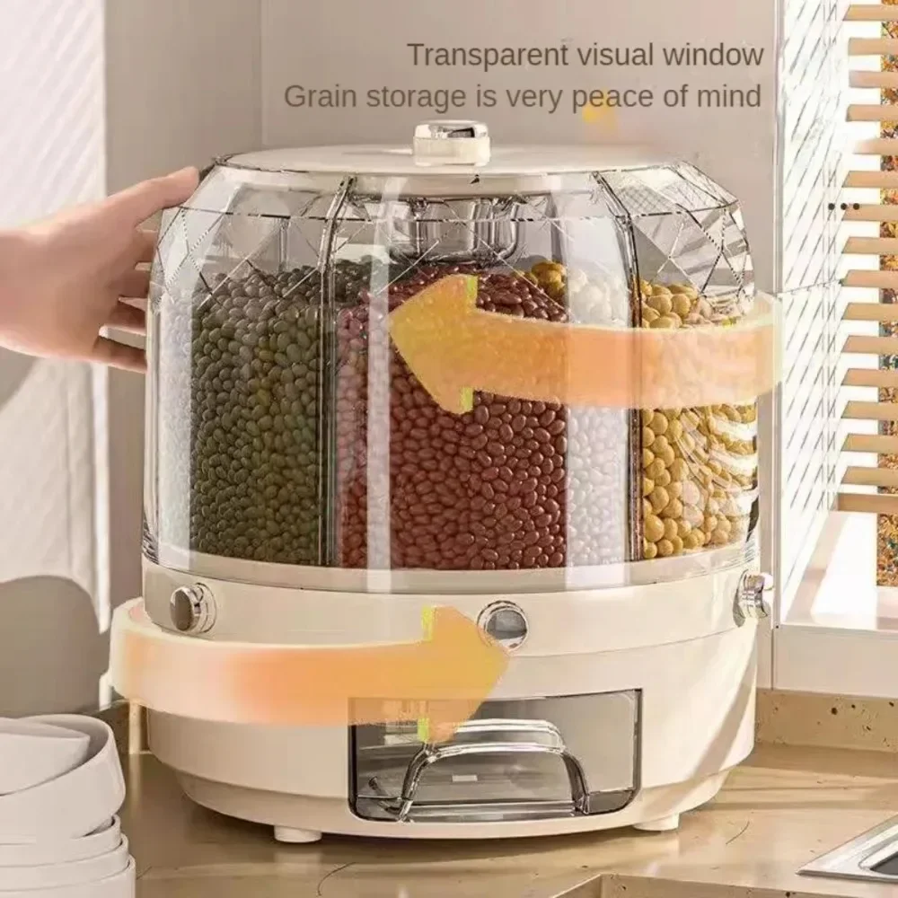 Dozownik obrotowy na żywność,  – Food Storage Dispenser recenzja i cena