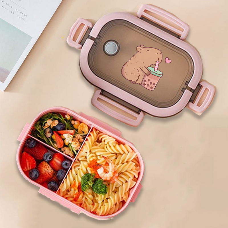 Pudełko na lunch Bento z kapib – Food Storage And Container recenzja i cena