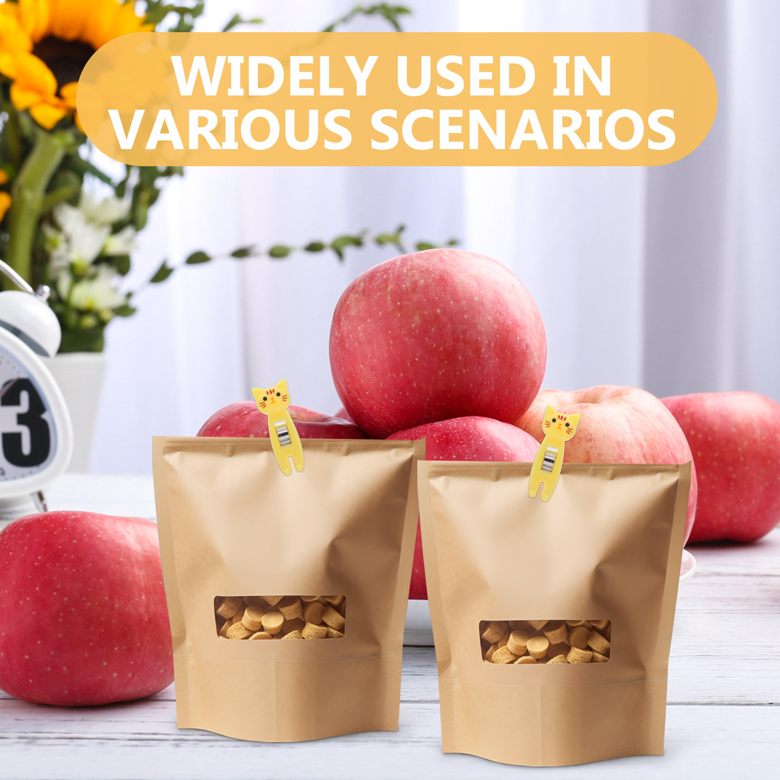 12 sztuk małych spinaczy do pa – Food Storage Notes recenzja i cena