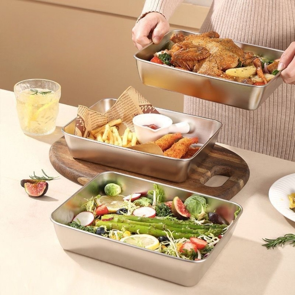 Taca do serwowania z pokrywką  – Food Storage With Colander recenzja i cena