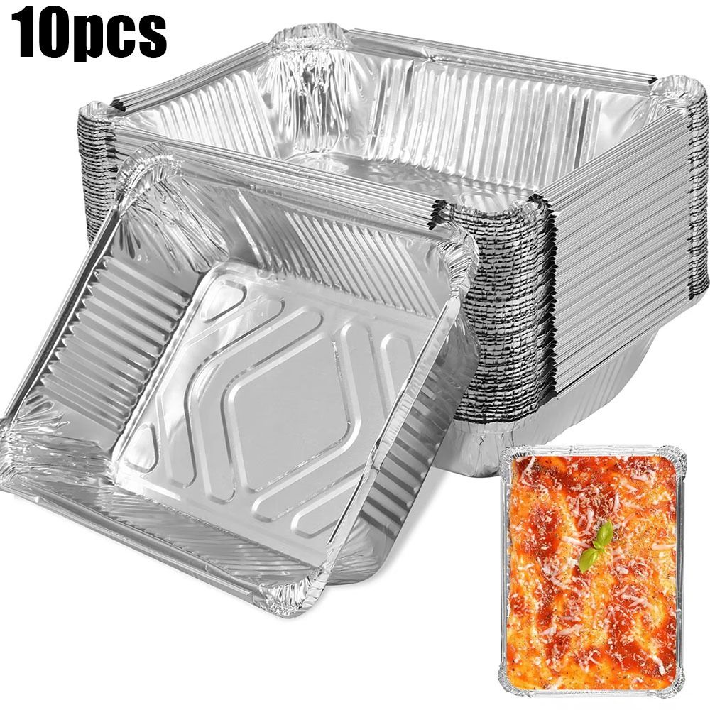 10 SZTUK Jednorazowe pojemniki – Food Storage Aluminum recenzja i cena