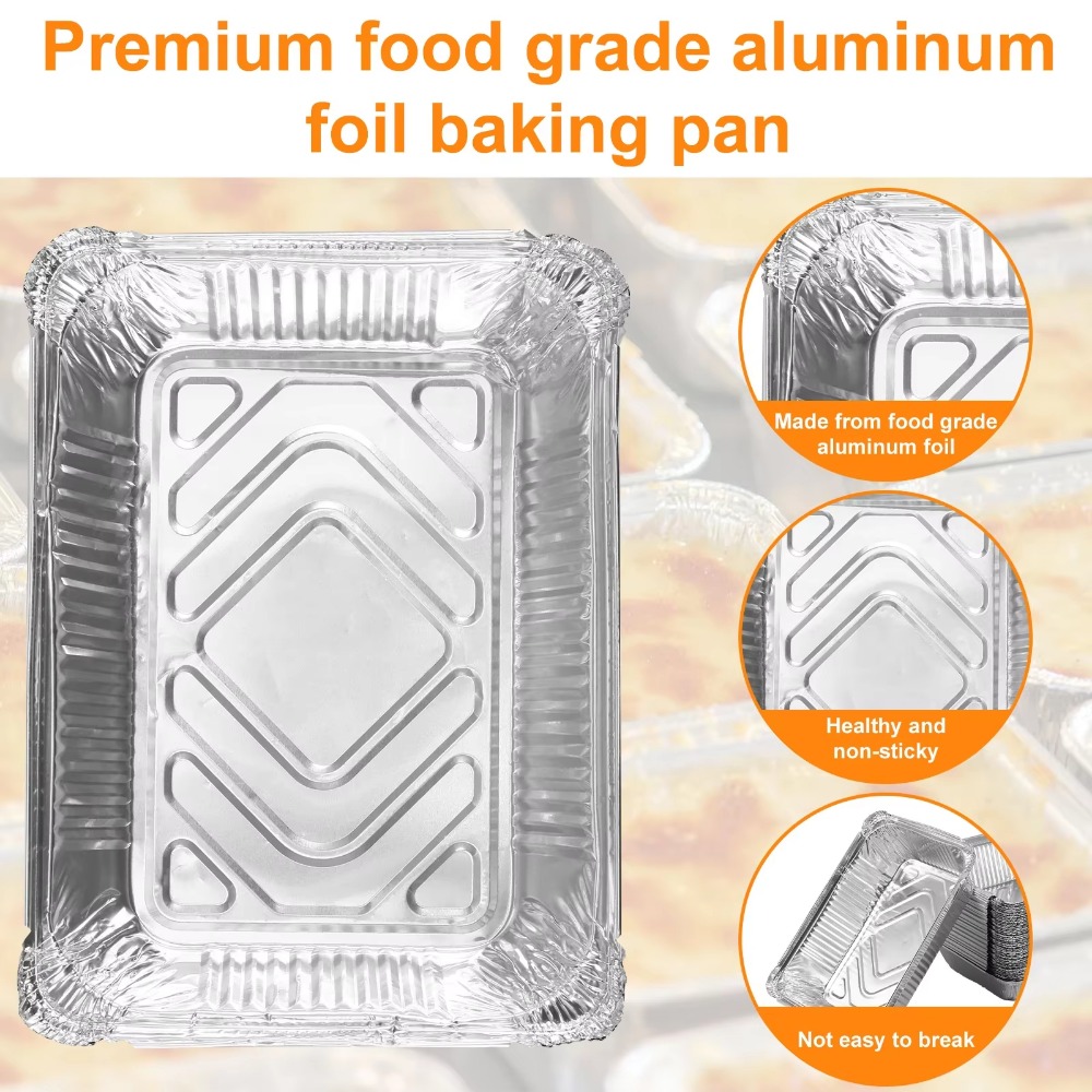 10 SZTUK Jednorazowe pojemniki – Food Storage Aluminum recenzja i cena