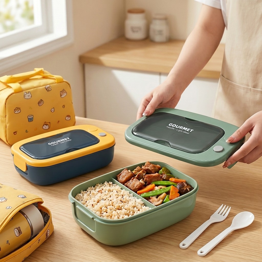 Plastikowy pojemnik bento do m – Storage Food Prep recenzja i cena