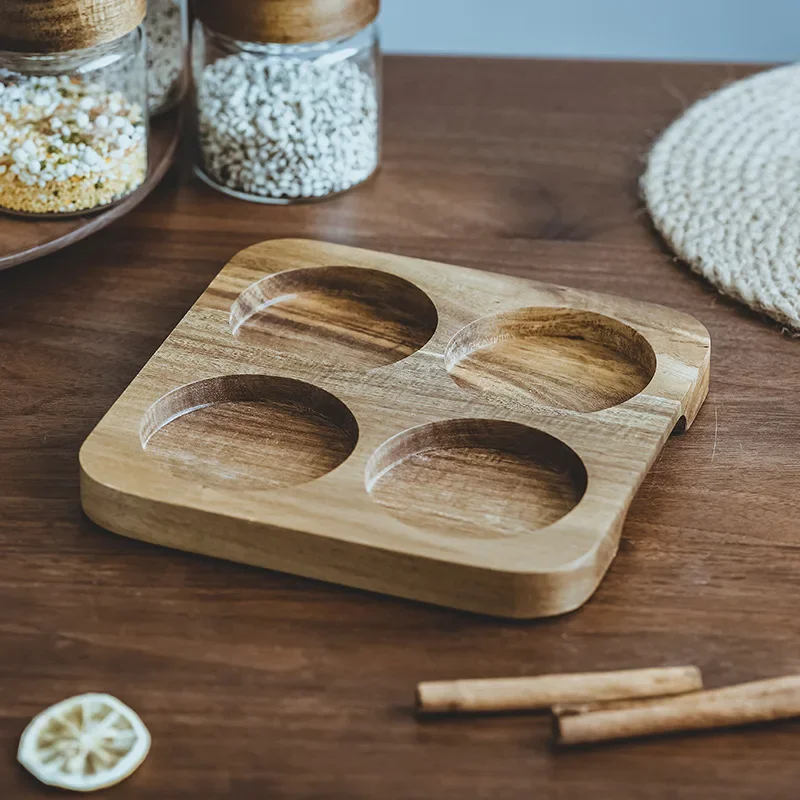Drewniana pokrywa dozownik do  – Food Storage Dispenser recenzja i cena