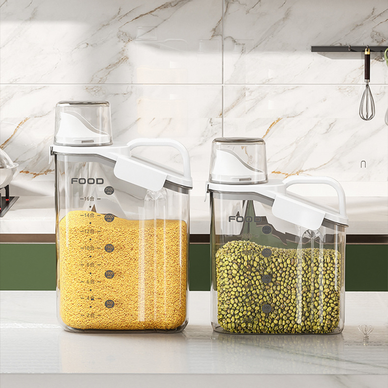 Pojemnik szczelny na zboże, do – Food Storage Dispenser recenzja i cena