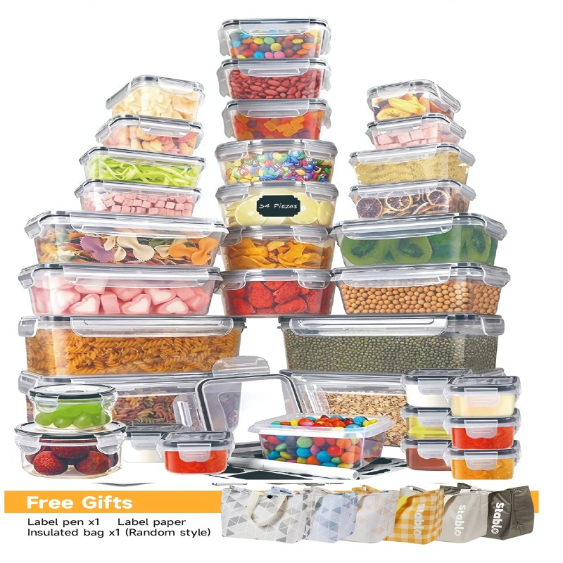 48-częściowy zestaw pojemników – Food Storage With Colander recenzja i cena