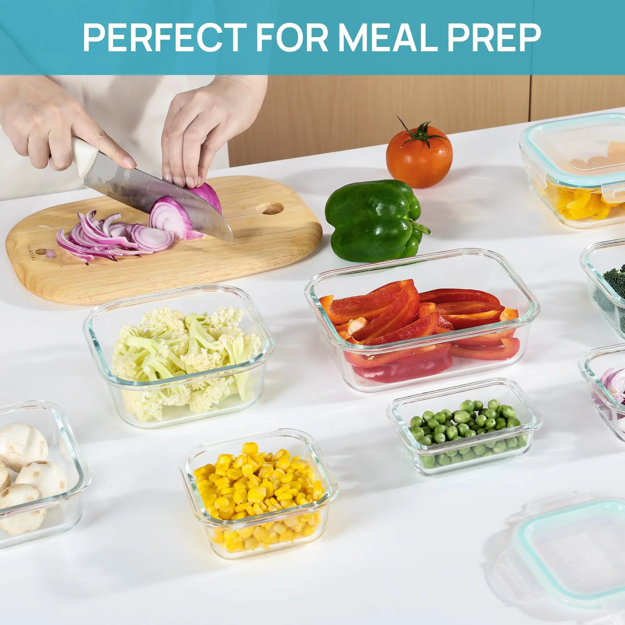 Szklane pudełko na lunch Pojem – Storage Food Prep recenzja i cena