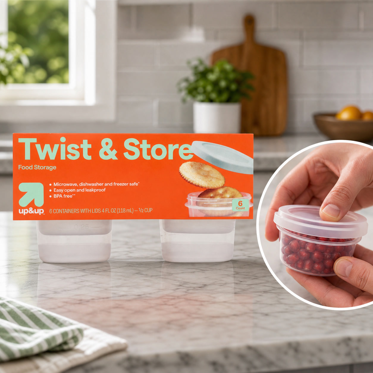 6-częściowy zestaw okrągłych p – Storage Food Prep recenzja i cena